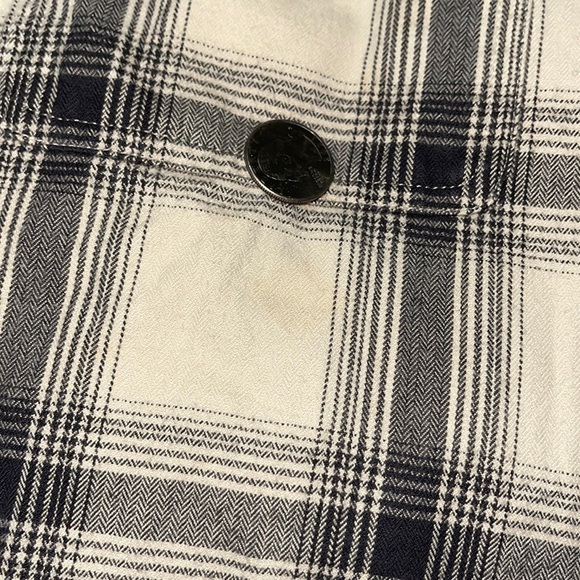 NWOT carharrt heavy plaid Shacket Shirt Jacket - Picture 6 of 11